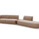 MICADONI  Velvet Right Modular Sofa, 
