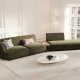 MICADONI  Velvet Right Modular Sofa, 