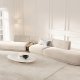MICADONI  Velvet Left Modular Sofa, 