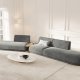 MICADONI  Velvet Left Modular Sofa, 