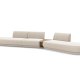 MICADONI  Velvet Right Modular Sofa, 