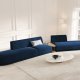 MICADONI  Velvet Right Modular Sofa, 