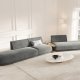 MICADONI  Velvet Right Modular Sofa, 