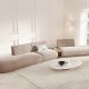 MICADONI  Velvet Right Modular Sofa, 