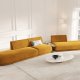 MICADONI  Velvet Right Modular Sofa, 