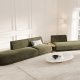 MICADONI  Velvet Right Modular Sofa, 