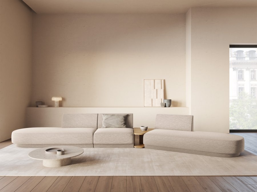 MICADONI  Hjre modulsofa, 