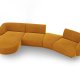 MICADONI  Velvet Left Modular Sofa, 