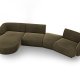 MICADONI  Velvet Left Modular Sofa, 