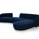 MICADONI  Velvet Right Modular Sofa, 