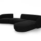 MICADONI  Velvet Right Modular Sofa, 