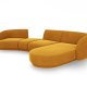 MICADONI  Velvet Right Modular Sofa, 