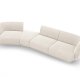 MICADONI  Velvet Left Modular Sofa, 