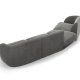 MICADONI  Velvet Left Modular Sofa, 