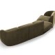 MICADONI  Velvet Left Modular Sofa, 