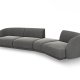 MICADONI  Velvet Right Modular Sofa, 