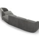 MICADONI  Velvet Right Modular Sofa, 
