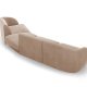 MICADONI  Velvet Right Modular Sofa, 