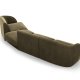 MICADONI  Velvet Right Modular Sofa, 