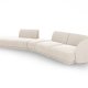 MICADONI  Velvet Left Modular Sofa, 