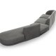 MICADONI  Velvet Right Modular Sofa, 