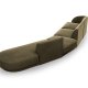 MICADONI  Velvet Right Modular Sofa, 