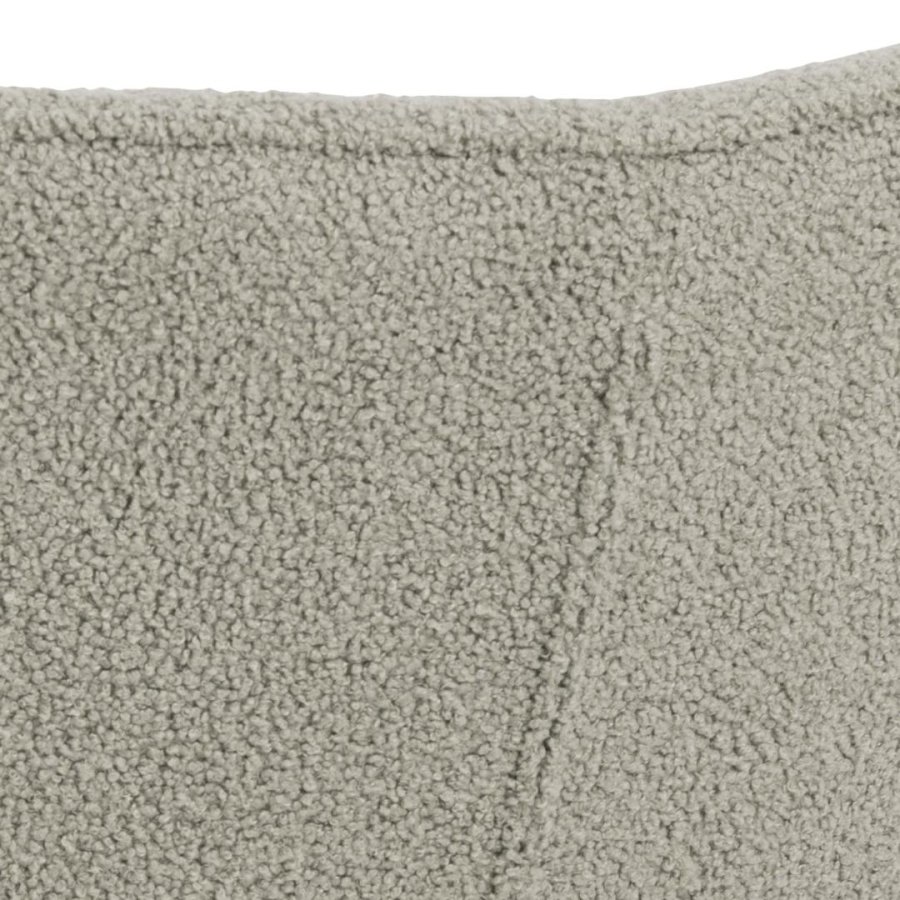 ACT NORDIC Kelsey gyngestol, Orson stof grbrun 60, slde Stel mat sort NC lak bg og mat sort ru pulverlakeret stl med lynls