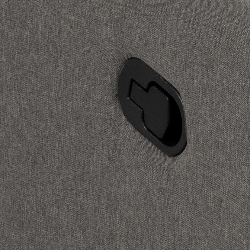 ACT NORDIC Mikkeli recliner, Sawana stof gr 5, Stel mat sort pulverlakeret stl med drejefunktion, manuel udlser, posefjedre og rocking funktion, 67x93.5x99 cm