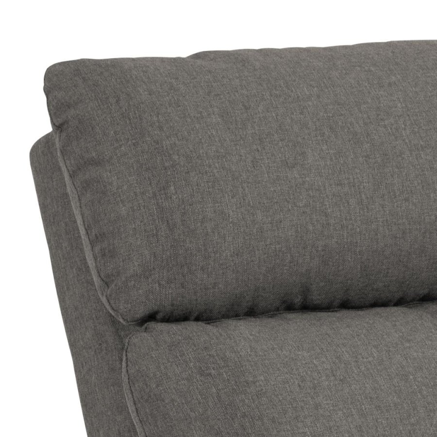 ACT NORDIC Mikkeli recliner, Sawana stof gr 5, Stel mat sort pulverlakeret stl med drejefunktion, manuel udlser, posefjedre og rocking funktion, 67x93.5x99 cm