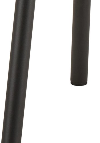 ACT NORDIC Esra spisebordsstol, Apia stof grn 352, Stel mat sort ru pulverlakeret stl med lynls, kasse 2 stk