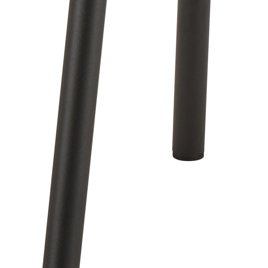 ACT NORDIC Esra spisebordsstol, Apia stof grn 352, Stel mat sort ru pulverlakeret stl med lynls, kasse 2 stk