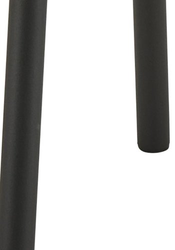 ACT NORDIC Cliff spisebordsstol, Caso stof terracotta 18, Stel mat sort ru pulverlakeret stl med lynls, kasse 2 stk