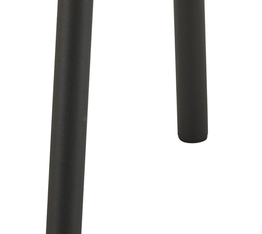 ACT NORDIC Cliff spisebordsstol, Caso stof terracotta 18, Stel mat sort ru pulverlakeret stl med lynls, kasse 2 stk