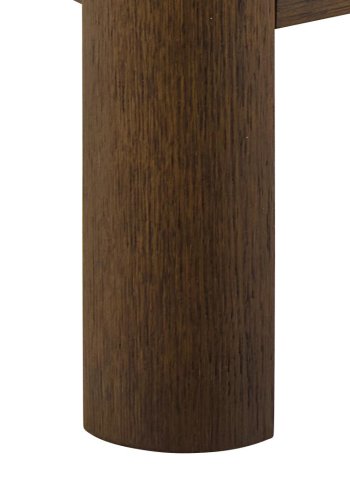 ACT NORDIC Southampton TV bord, Top creme poleret keramik, Ramme, 2 Dr, Hylde og Stel rg NC lak egefiner med organisk kant og bent rum, 120x40x45 cm