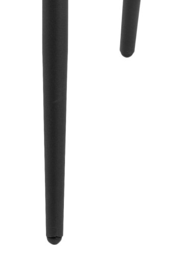 ACT NORDIC Brooke spisebordsstol, m. armln - dusty rose polyester og sort metal