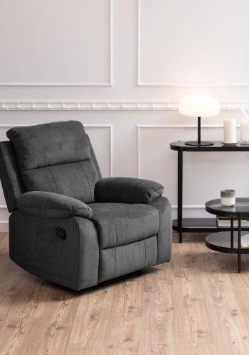 ACT NORDIC Bayonne sofabord, m. 1 hylde, oval - rgfarvet glas og sort metal (95x50)