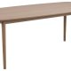 ACT NORDIC Aston spisebord, m. udtrk - hvidpigmenteret egefiner og eg (210x100)