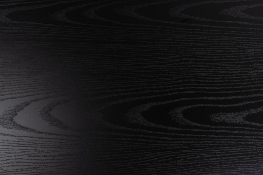 ACT NORDIC Seaford TV-bord, m. 2 lger og 1 skuffe - sort ask melamin/MDF/metal (140x40)