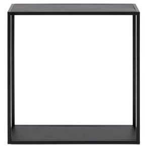 ACT NORDIC Geelong vghylde, m. 2 hylder - sort metal (60x60)