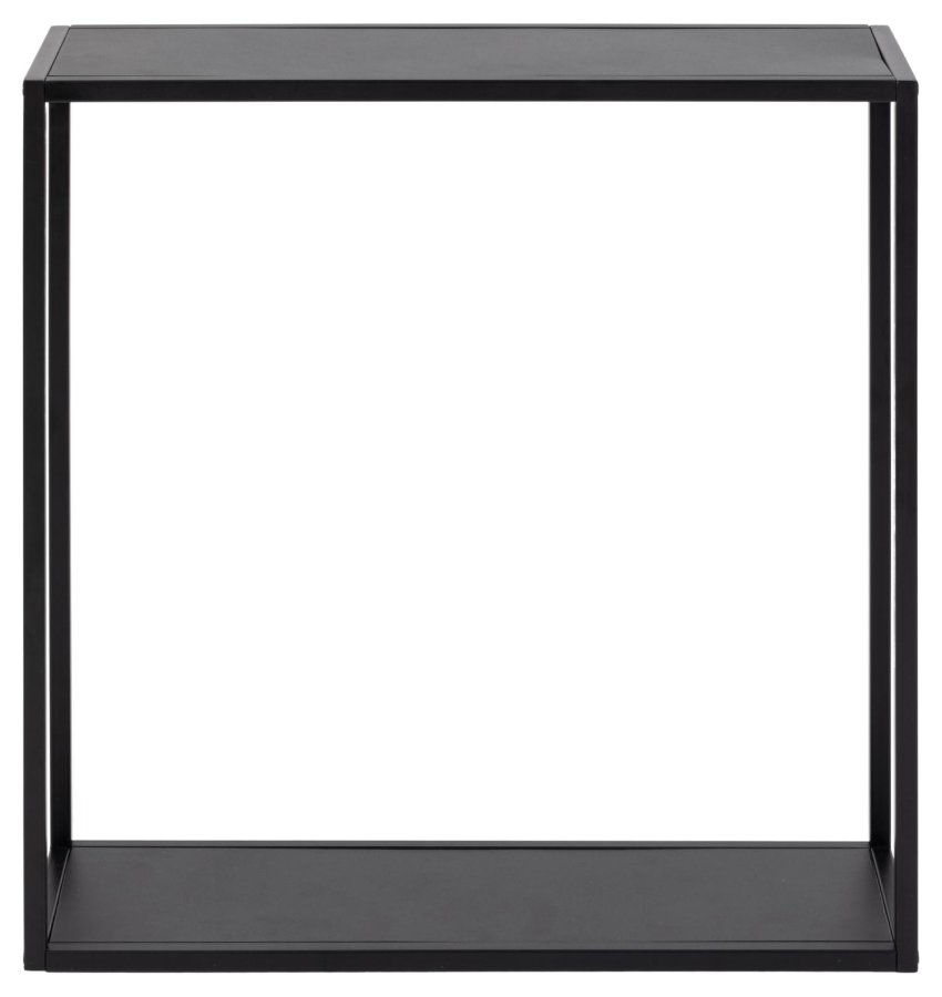 ACT NORDIC Geelong vghylde, m. 2 hylder - sort metal (60x60)