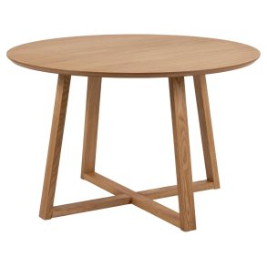 ACT NORDIC Malika spisebord, rund - natur egefiner og eg (120)