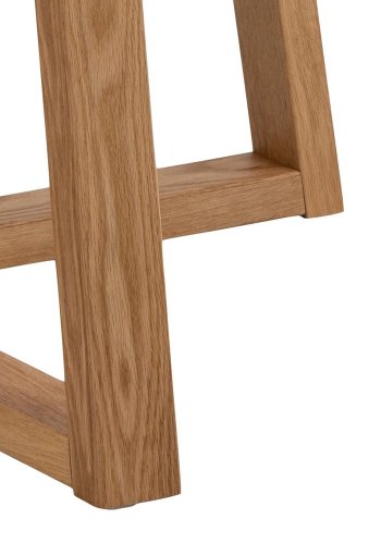 ACT NORDIC Malika spisebord, rund - natur egefiner og eg (120)