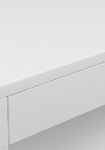 ACT NORDIC Cholet vghngt natbord, m. 1 hylde og 1 skuffe - hvid MDF (50x35)