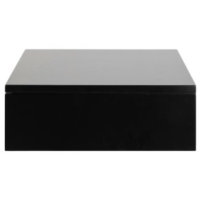 ACT NORDIC Avignon vghngt natbord, m. 1 skuffe - sort MDF (37x32)