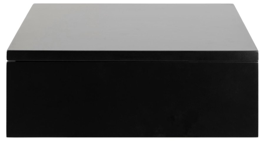 ACT NORDIC Avignon vghngt natbord, m. 1 skuffe - sort MDF (37x32)