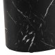 ACT NORDIC Mice sofabord, oval - sort Marquina marmorpapir (s�t af 2)
