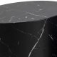 ACT NORDIC Mice sofabord, oval - sort Marquina marmorpapir (s�t af 2)