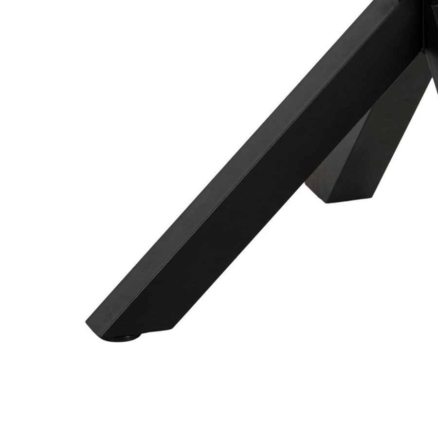 ACT NORDIC Heaven spisebord, rund - natur vild eg finèr og sort metal (120)