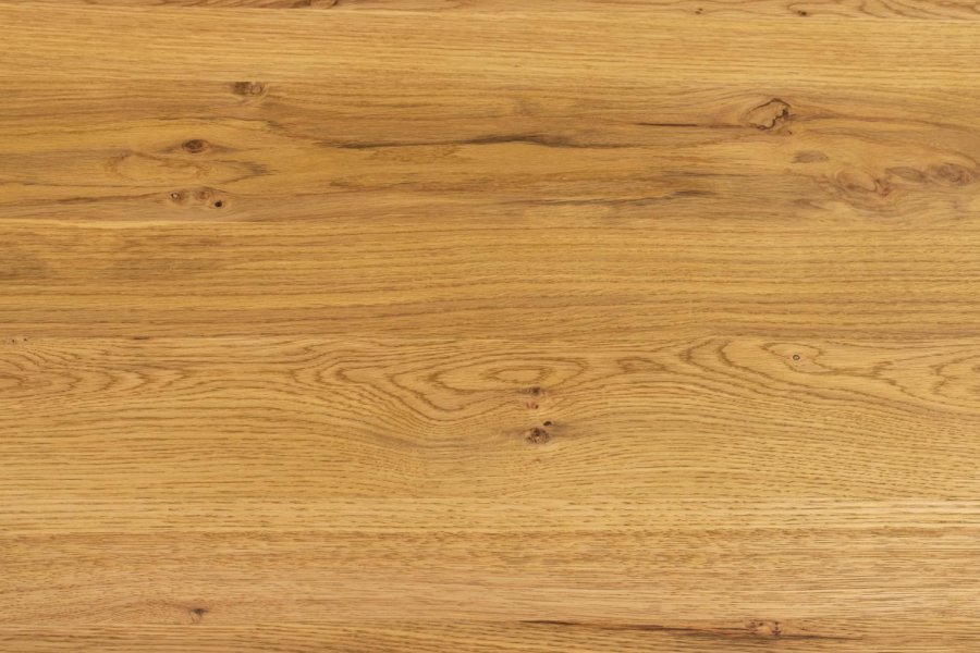 ACT NORDIC Heaven spisebord, rektangulr - natur vild eg finèr og sort metal (220x90)