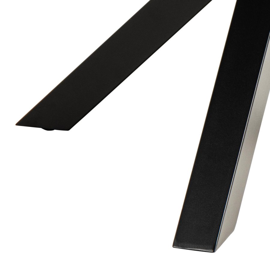 ACT NORDIC Heaven spisebord, rund - sort Fairbanks keramik og sort metal (119)